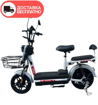 Велосипед с электромотором SPARK BLOOM 14" 48V/400W/12Ah Серый
