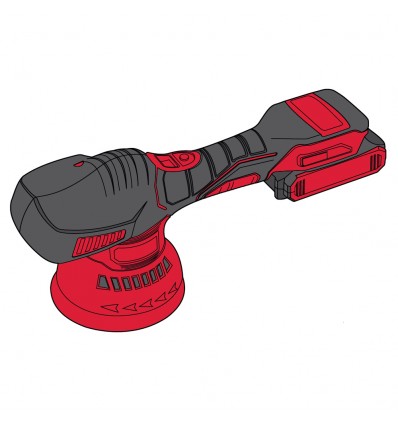 Аккумуляторная полировалная шлифмашина Vitals Master PS 1812c BL