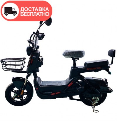 Велосипед с электромотором SPARK R7 60V/800W/25Ah 14" черный