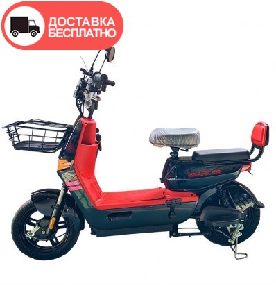 Велосипед с электромотором SPARK R8 60V/600W/20Ah LifePO4 14" черный
