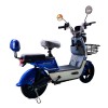 Велосипед с электромотором SPARK R9 60V/800W/20Ah LifePO4 14" белый с синим - изображение 3