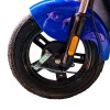 Велосипед с электромотором SPARK R9 60V/800W/20Ah LifePO4 14" белый с синим - изображение 7