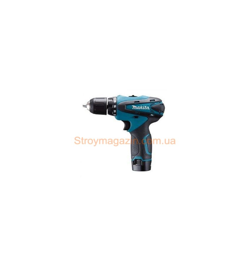 Аккумуляторная дрель-шуруповерт Makita DF330DWE