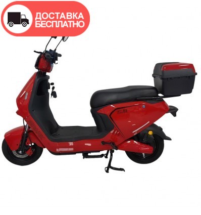 Велосипед с электромотором SPARK RUN 14" 60V/1000W/25Ah красный