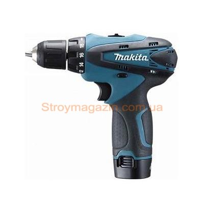 Аккумуляторная дрель-шуруповерт Makita DF330DWLE