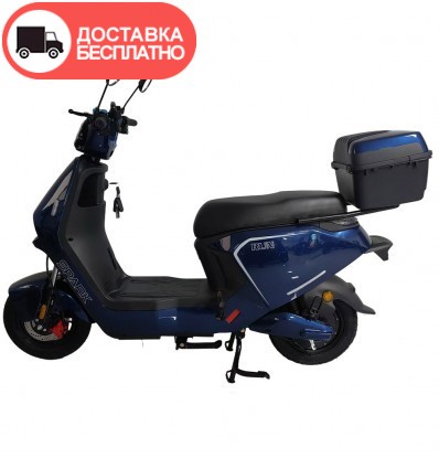 Велосипед с электромотором SPARK RUN 14" 60V/1000W/25Ah синий
