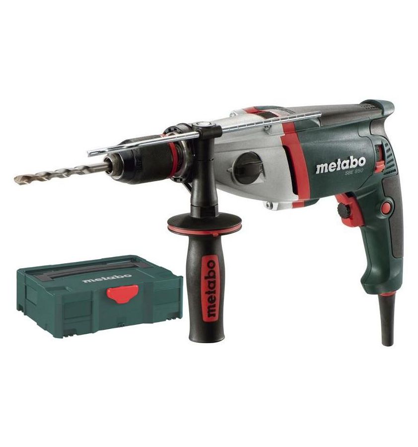 Дрель ударная Metabo SBE 850+MetaLoc-кофр