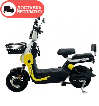 Велосипед с электромотором SPARK GLIDE 14" 60V/500W/20Ah Чёрный