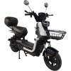 Велосипед с электромотором SPARK BOOST EVO 14" 72V/1200W/20Ah белый - изображение 4