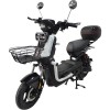 Велосипед с электромотором SPARK BOOST EVO 14" 72V/1200W/20Ah белый - изображение 1