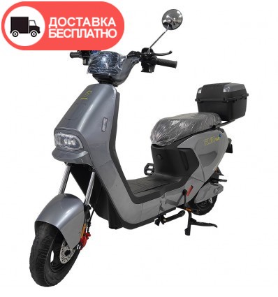 Велосипед с электромотором SPARK RUN EVO 14" 72V/1200W/20Ah серый