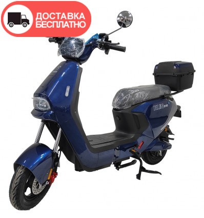 Велосипед с электромотором SPARK RUN EVO 14" 72V/1200W/20Ah синий