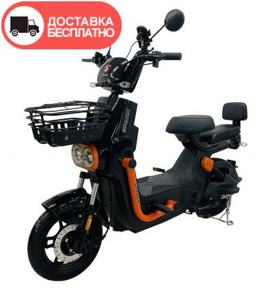 Велосипед с электромотором SPARK GLIDE 14" 60V/500W/20Ah Чёрный