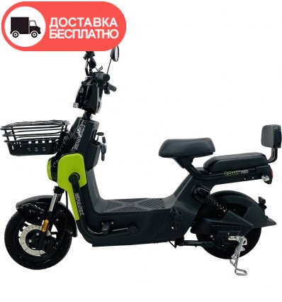 Велосипед с электромотором SPARK GLIDE 14" 60V/500W/20Ah Чёрный