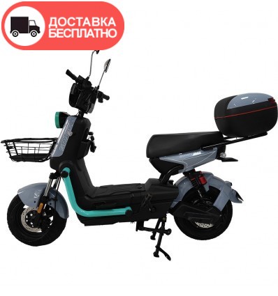 Велосипед с электромотором SPARK GLIDE 14" 60V/500W/20Ah Чёрный
