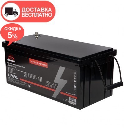 Аккумулятор Vitals ALFP-24100ab
