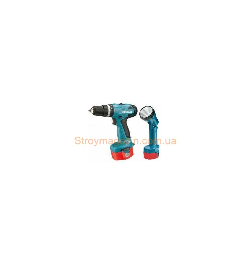 Аккумуляторная ударная дрель-шуруповерт Makita 8281DWALE