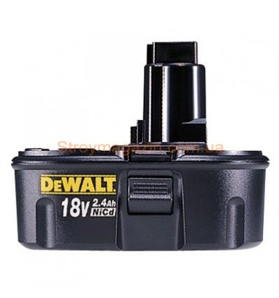 Аккумулятор DeWalt DE9096 NiCd, 18 V, 2,4 А/ч, 3000 циклов