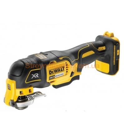 Аккумуляторная универсальная шлифовальная машинка DeWalt DCS355N с набором насадок, без аккумулятора и зарядного устройства