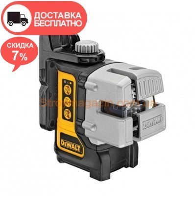 Лазерный нивелир 3-х плоскостной самовыравнивающийся DeWalt DW089K