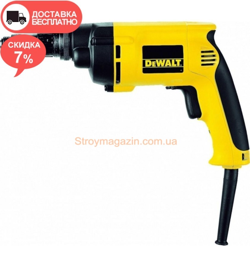 Сетевой шуруповерт DeWalt DW268K