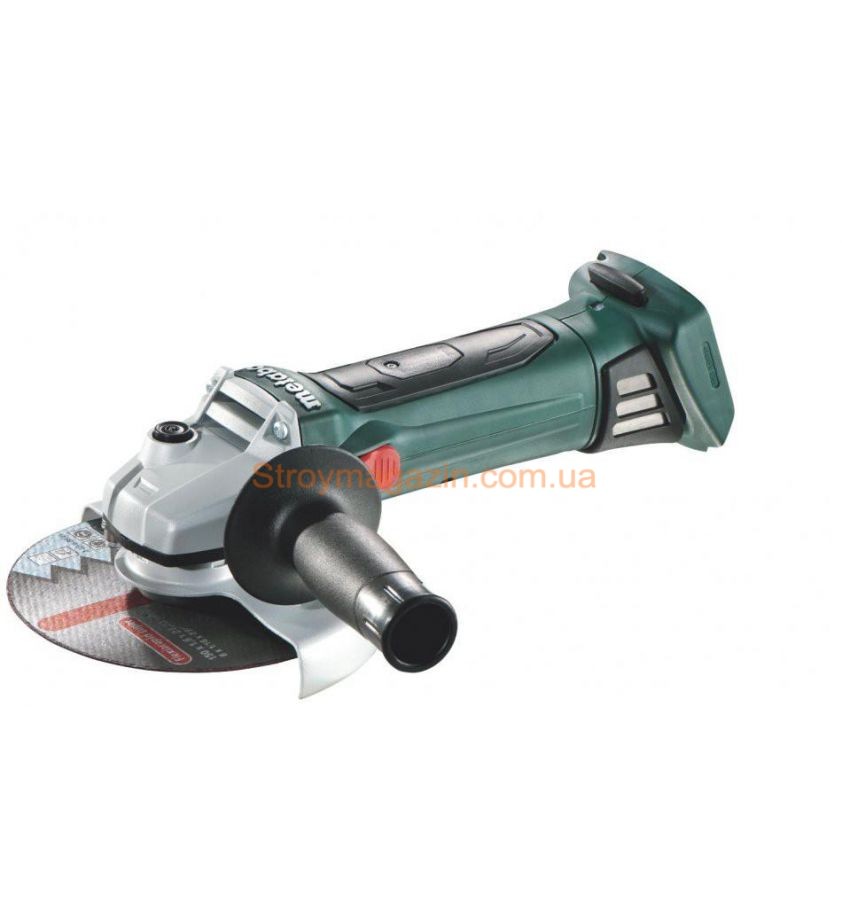 Аккумуляторная угловая шлифмашина Metabo W 18 LTX 150 (каркас)