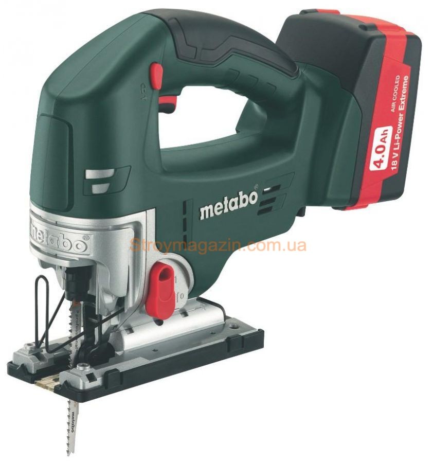 Лобзик аккумуляторный Metabo STA 18 LTX (2 x Li-PowerPlus 4,0 Ач. Кейс)