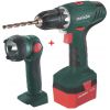 Аккумуляторный шуруповерт Metabo BS 12 NiCd + фонарь Metabo ULA 12 - изображение 1