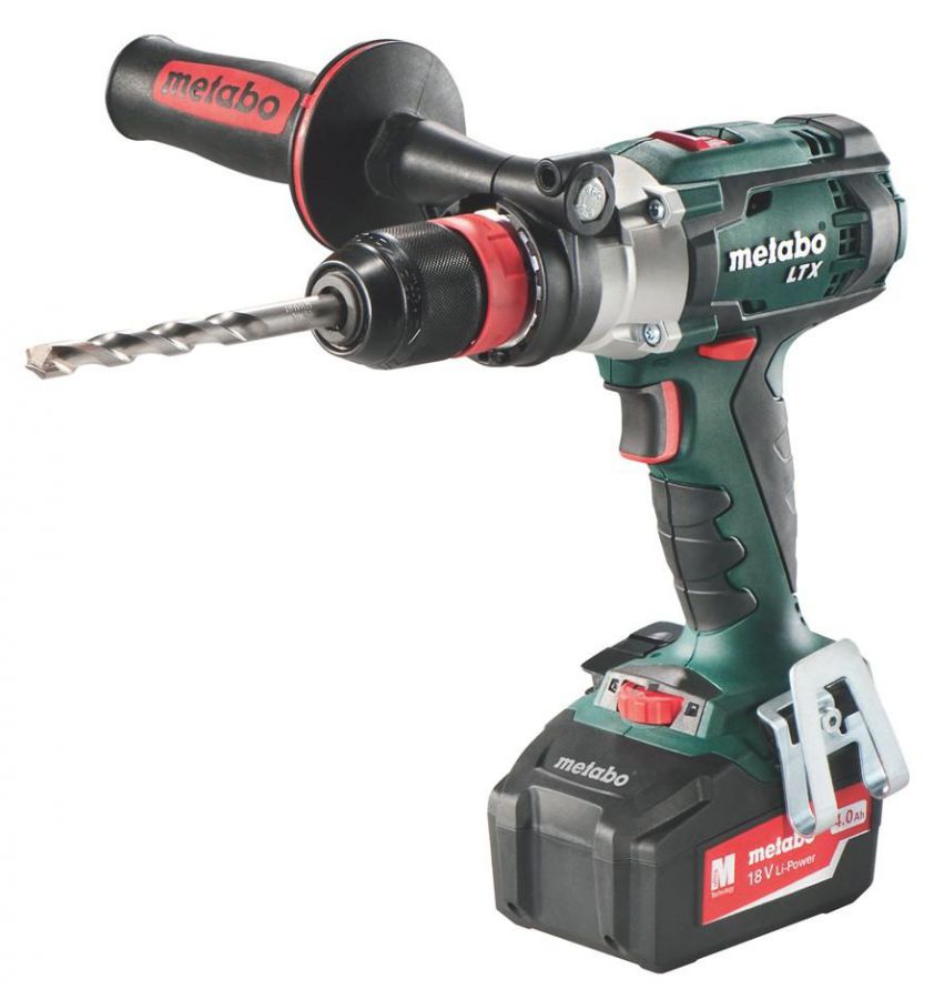 Аккумуляторная ударная дрель-шуруповерт Metabo SB 18 LTX Quick (4,0 Ач)