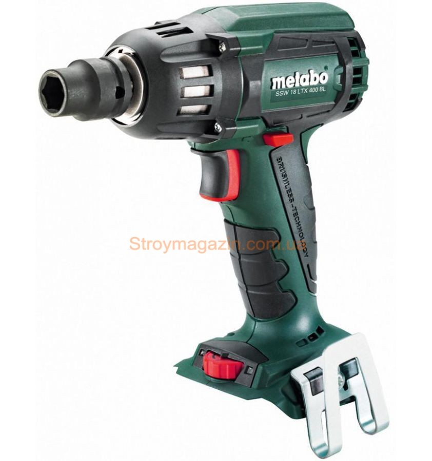 Аккумуляторный ударный гайковерт Metabo SSW 18 LTX 400 BL (каркас)