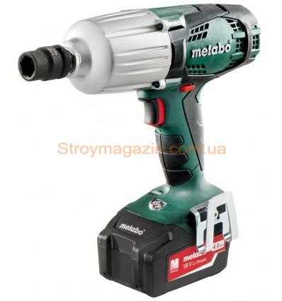 Аккумуляторный ударный гайковерт Metabo SSW 18 LTX 600 (4,0 Ач.)