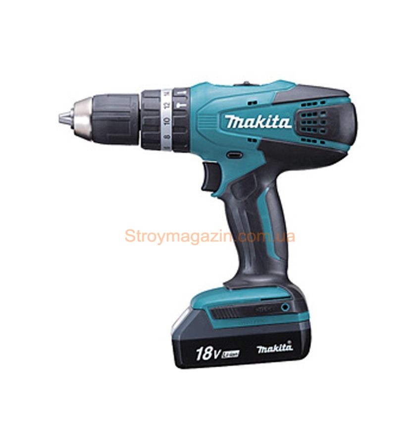 Аккумуляторный ударный шуруповерт MAKITA HP457DWE