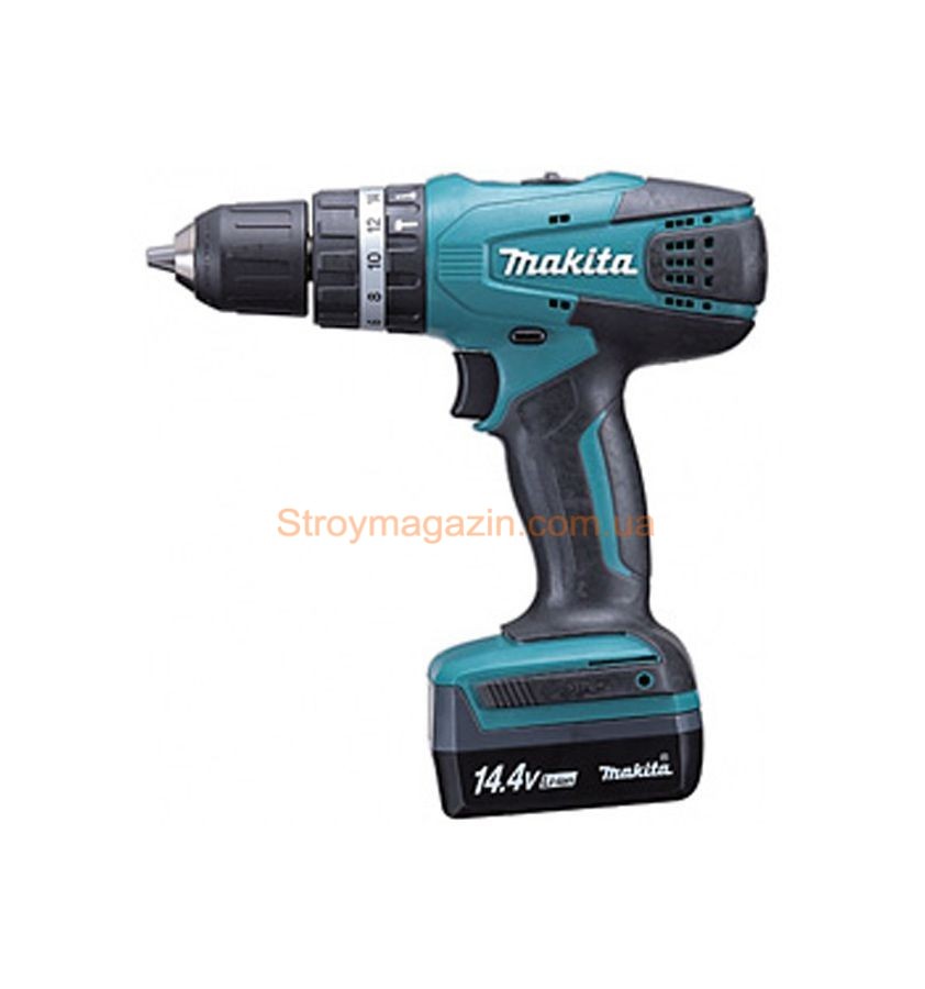 Аккумуляторный ударный шуруповерт MAKITA HP347DWE