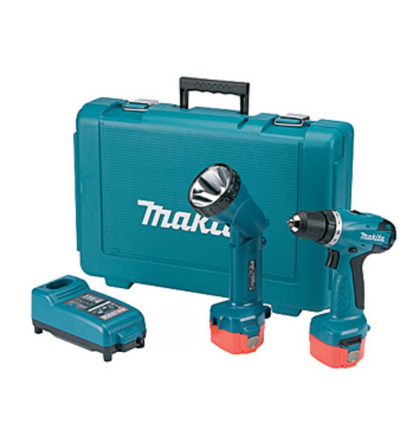 Аккумуляторная дрель-шуруповерт MAKITA 6271DWPLE