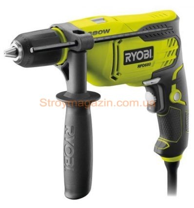 Ударная дрель RYOBI RPD-680K