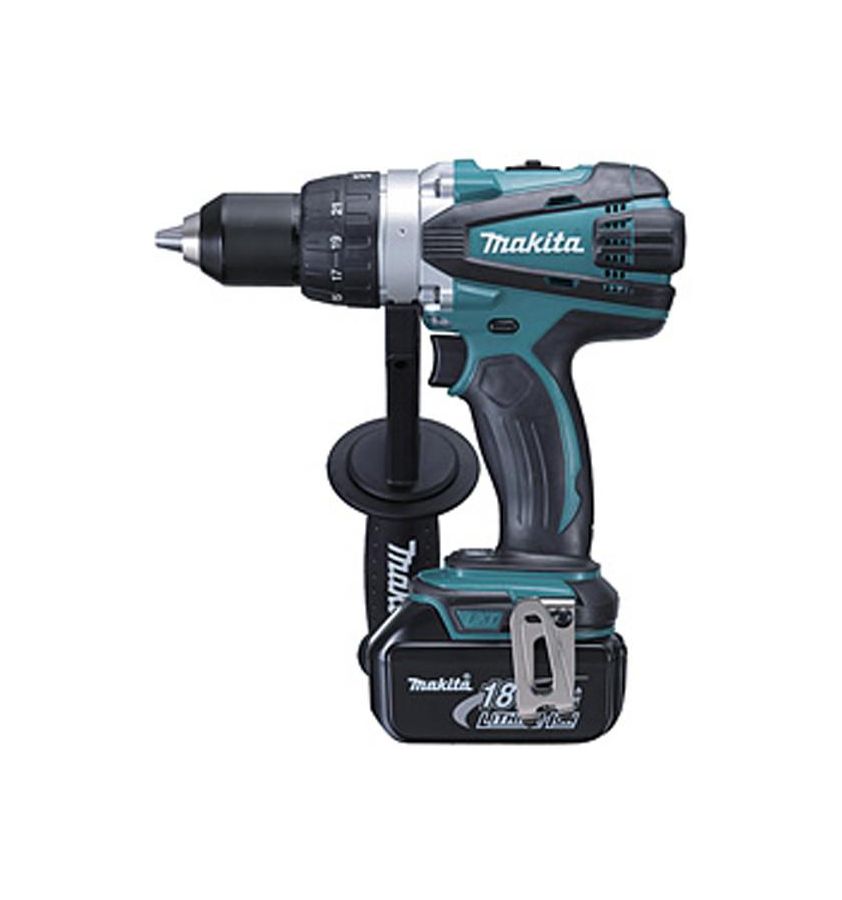 Аккумуляторная дрель-шуруповерт MAKITA BDF458RFE