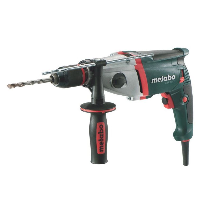 Дрель ударная Metabo SBE 850 + кейс