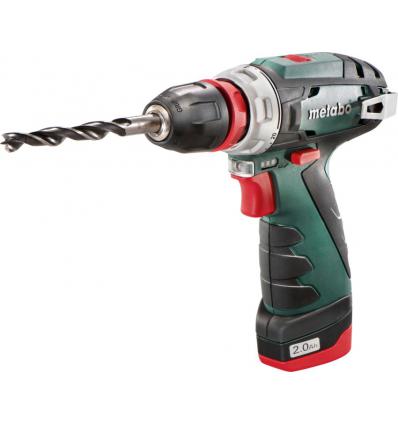 Аккумуляторная дрель-шуруповерт Metabo PowerMaxx 12 Basic 10,8 V (каркас + вставка в MetaLoc кейс)