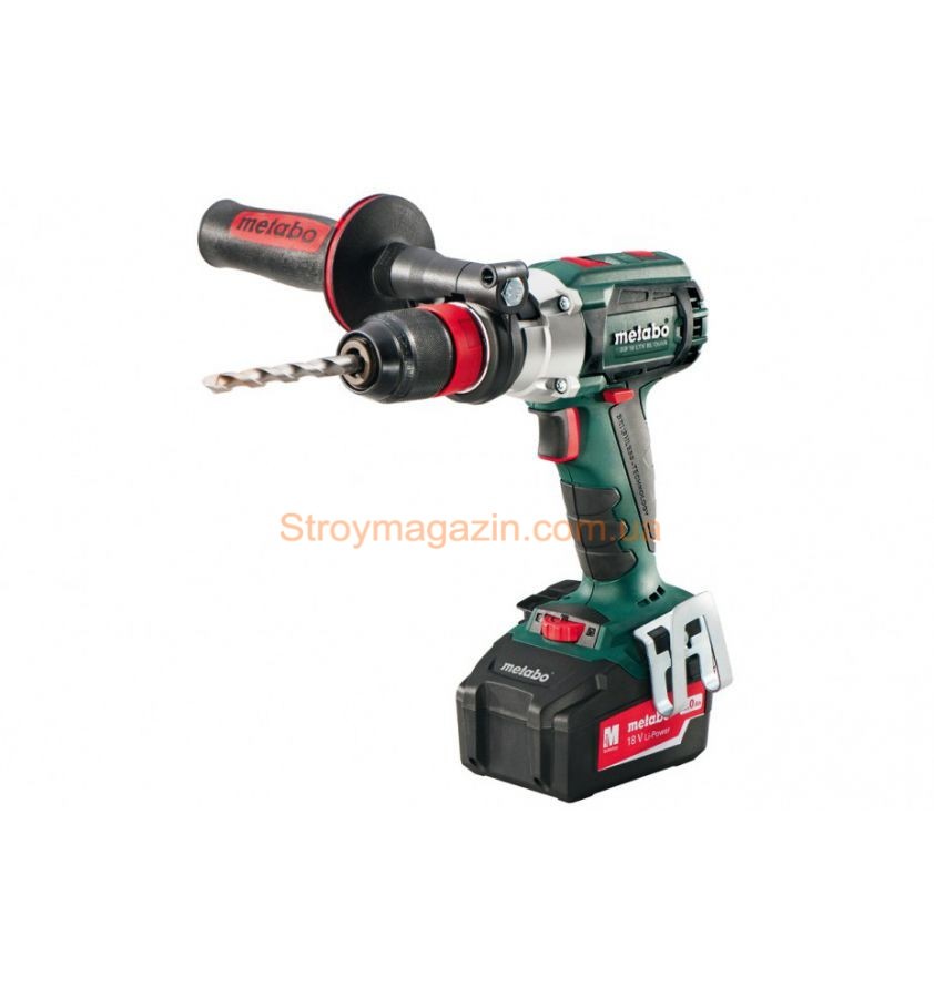 Аккумуляторный ударный гайковерт Metabo SB 18 LTX BL Q + фонарь PA 14.4-18 LED-USB 2x4,0Ач