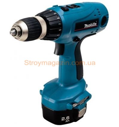 Аккумуляторная дрель-шуруповерт Makita 6337DWDE