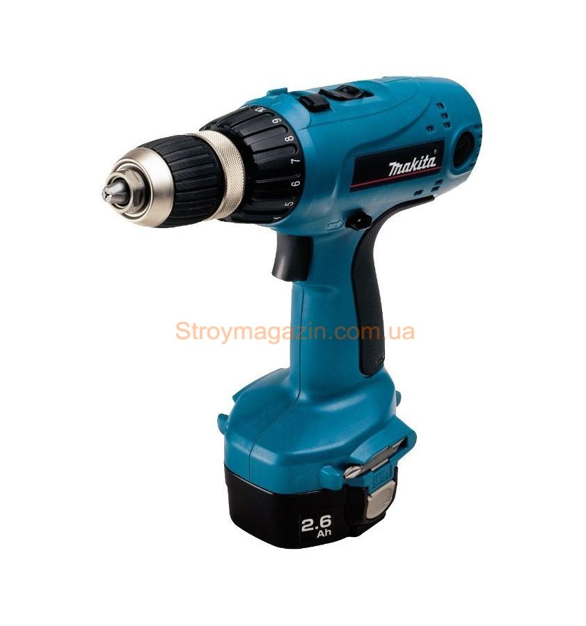 Аккумуляторная дрель-шуруповерт Makita 6337DWDE