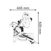 Торцовочная пила Bosch GCM 800 SJ Professional - изображение 2