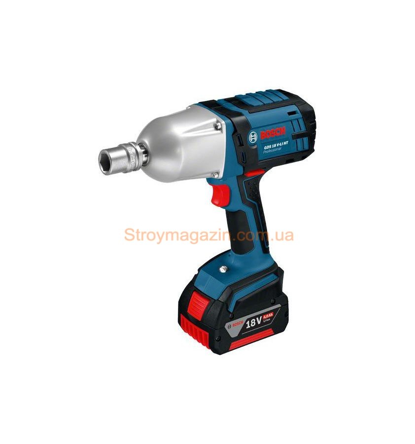 Аккумуляторный ударный гайковерт Bosch GDS 18 V-LI HT Professional