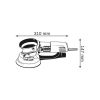 Эксцентриковая шлифмашина Bosch GEX 150 Turbo Professional - изображение 2