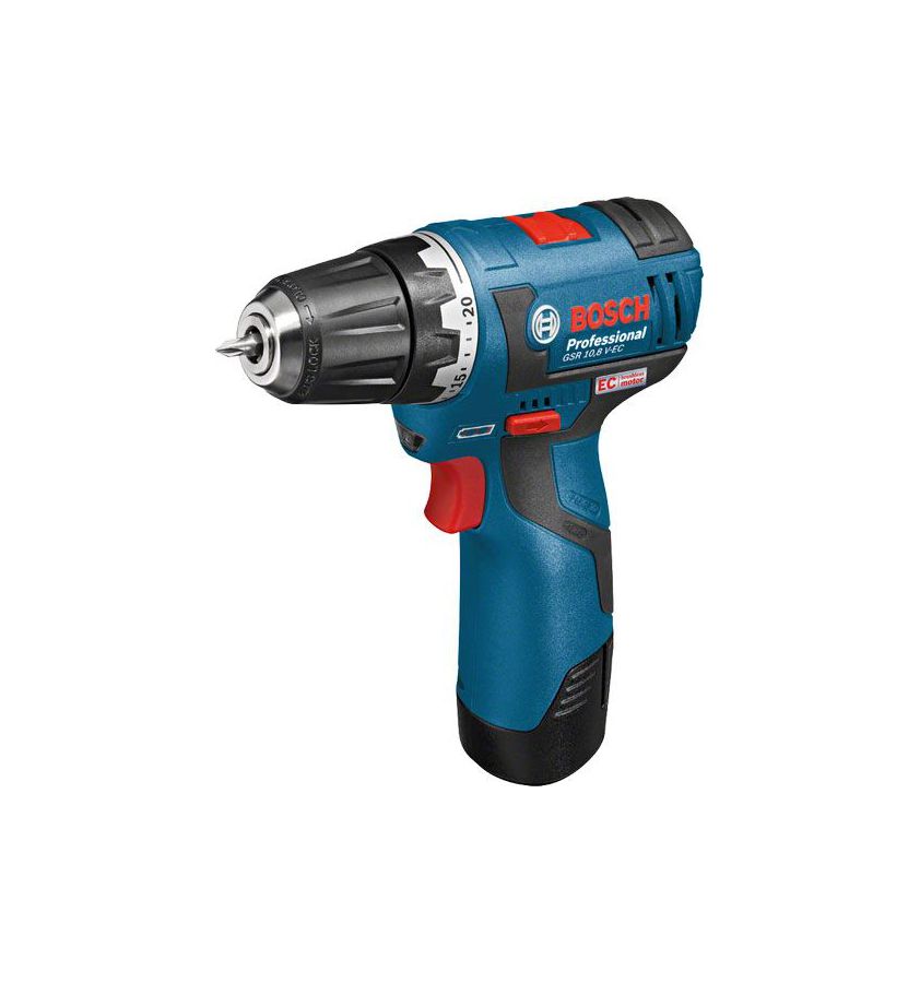 Аккумуляторная дрель-шуруповерт Bosch GSR 10,8 V-EC Professional