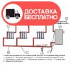 Схема подключения котла к открытой отопительной системы с естественной циркуляцией - изображение 3